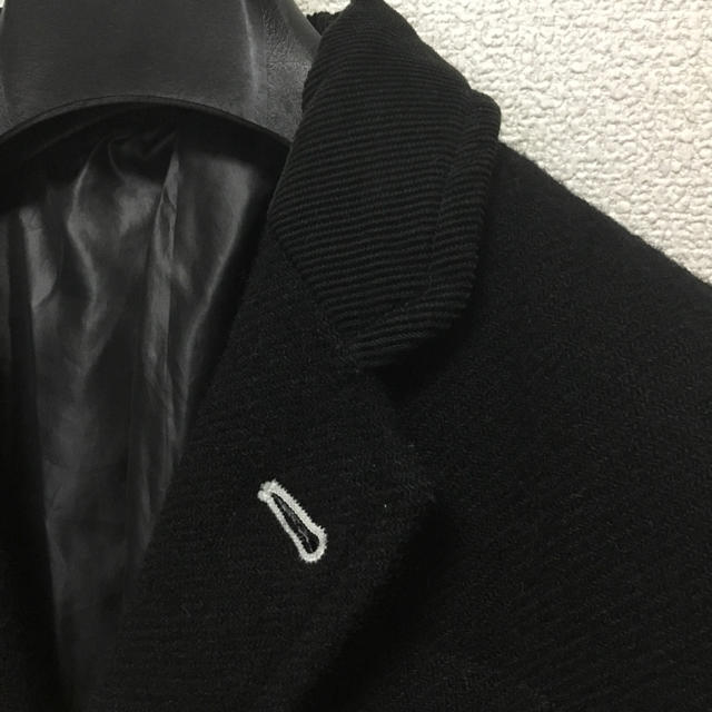 COMME des GARCONS(コムデギャルソン)のほぼ未使用 COMME des GARCONS HOMME 縮絨 ダウン S 黒 メンズのジャケット/アウター(ダウンジャケット)の商品写真