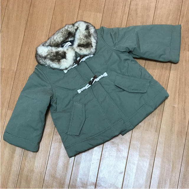 Combi mini(コンビミニ)の新品 コンビミニ ダッフルコート キッズ/ベビー/マタニティのキッズ服女の子用(90cm~)(コート)の商品写真