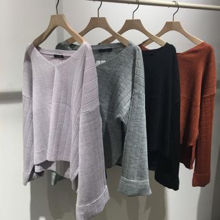 ダブルクローゼット(w closet)のw closet ゆるニットトップス(ニット/セーター)