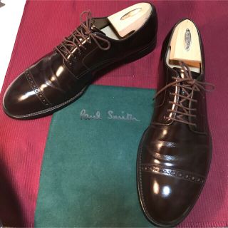 ポールスミス(Paul Smith)のイタリア製 ポールスミス  UK8 26.5〜27cm バーガンディ(ドレス/ビジネス)