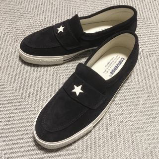 ワンスターローファー US9 27.5cm converse addict 復刻