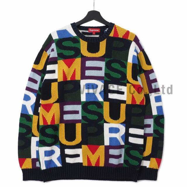 Supreme Big Letters Sweater Mサイズ