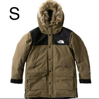 ザノースフェイス(THE NORTH FACE)のS NORTH マウンテンダウンコート  ノースフェイス ビーチグリーン(ダウンジャケット)