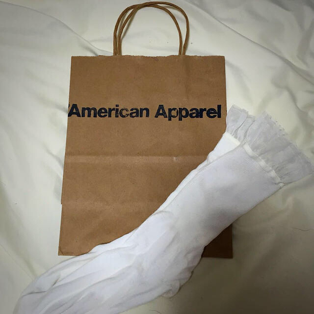 American Apparel(アメリカンアパレル)のアメアパ♡靴下 レディースのレッグウェア(ソックス)の商品写真