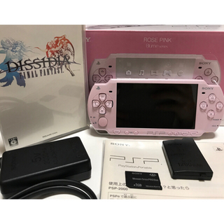 プレイステーションポータブル(PlayStation Portable)のPSP2000★ローズピンク★(携帯用ゲーム機本体)