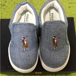 ラルフローレン(Ralph Lauren)のラルフローレン 15cm スリッポン デニム風(スリッポン)