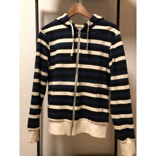 ☆美品☆ MAISON KITSUNE、GARCONSのボーダーパーカー  S