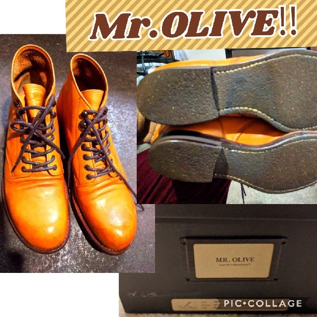 Mr.OLIVEブーツ メンズの靴/シューズ(ブーツ)の商品写真