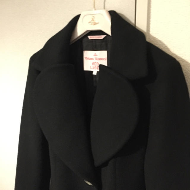 Vivienne Westwood(ヴィヴィアンウエストウッド)のRed Label  Love coat black レディースのジャケット/アウター(チェスターコート)の商品写真