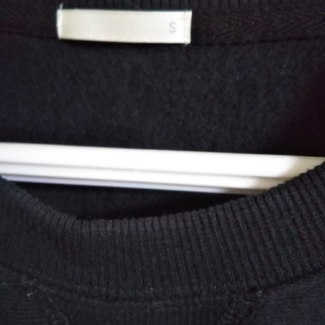 GU(ジーユー)のGUヘビーウェイトビッグスウェットシャツ黒 メンズのトップス(パーカー)の商品写真