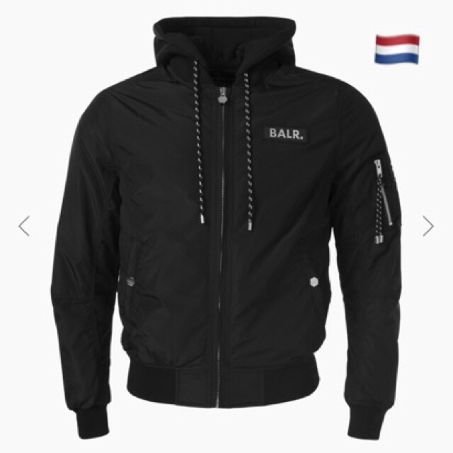 BALR. ダブルフードボンバージェケット balr 新品正規品メンズ