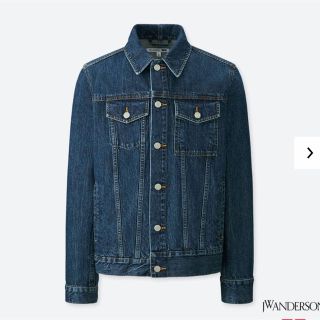 ジェイダブリューアンダーソン(J.W.ANDERSON)のユニクロUNIQLO×JW ANDERSONデニムジャケットサイズM新品未使用(Gジャン/デニムジャケット)