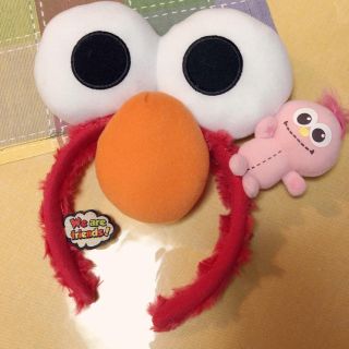 セサミストリート(SESAME STREET)のユニバーサル TSJ エルモ カチューシャ(カチューシャ)