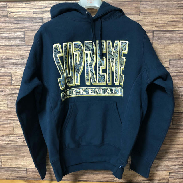 Supreme - Paisley Fuck Em All Hooded Sweatshirt の通販 by Supreme