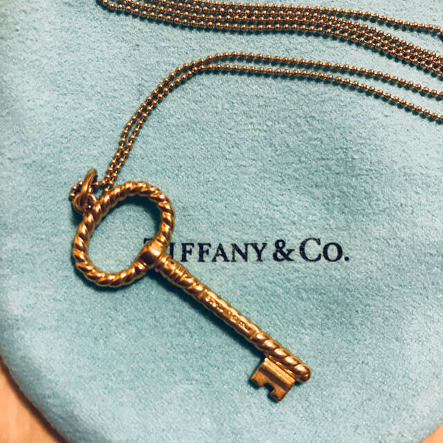 【how_are_youさま専用】Tiffanyキー　ペンダント トップ