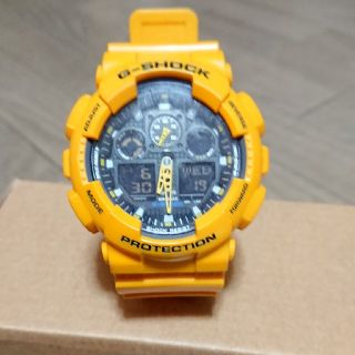 ジーショック(G-SHOCK)の海外モデル 黄色ベルト、本体のみ(腕時計)