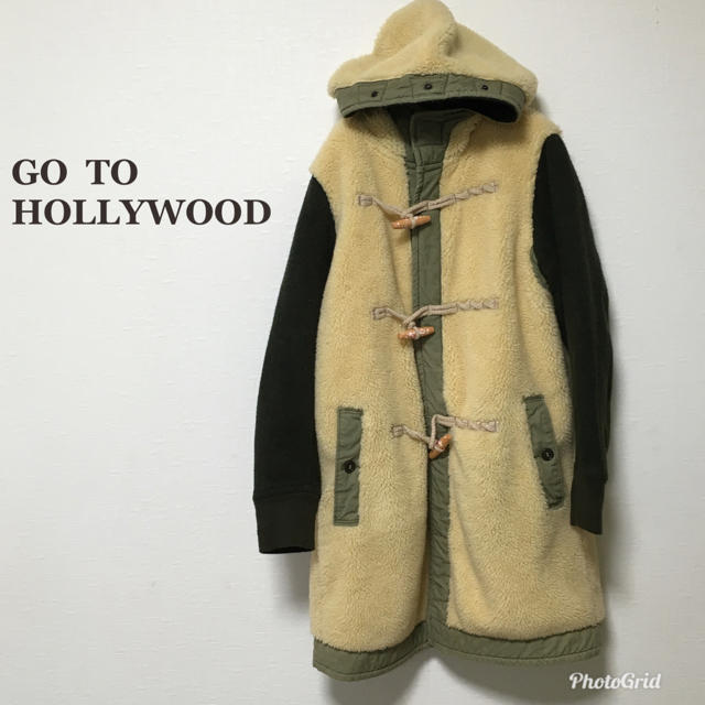 gotohollywood ボアコート 160 ママサイズ 02 | フリマアプリ ラクマ