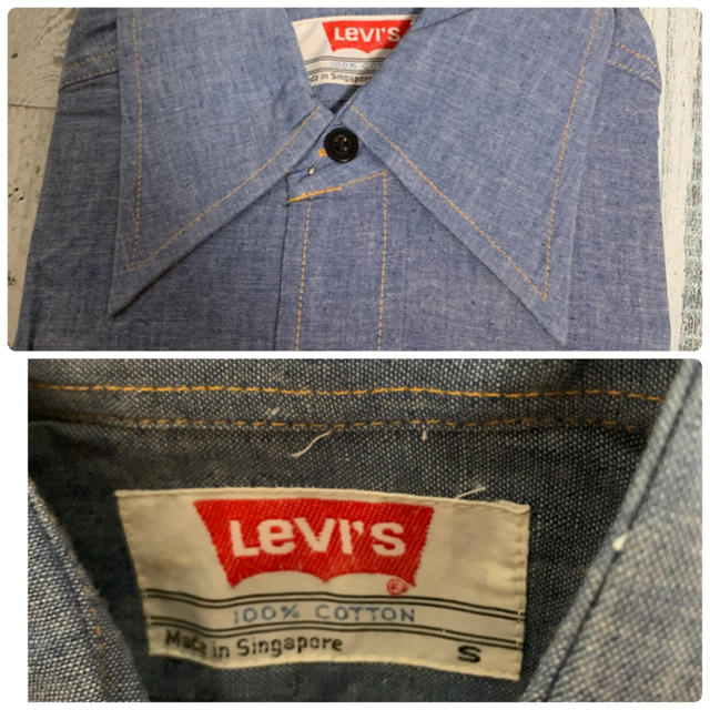 Levi's(リーバイス)の70's LEVI'S リーバイス 白タブ ビッグE ヴィンテージ シャツ 新品 メンズのトップス(シャツ)の商品写真
