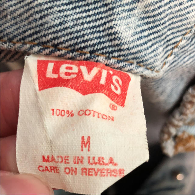 Levi's(リーバイス)のLEVI’S デニムジャケット Gジャン USA メンズのジャケット/アウター(Gジャン/デニムジャケット)の商品写真