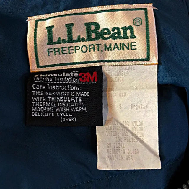 L.L.Bean(エルエルビーン)のエルエルビーン アノラックパーカー チロリアン thinsulate メンズS メンズのジャケット/アウター(マウンテンパーカー)の商品写真