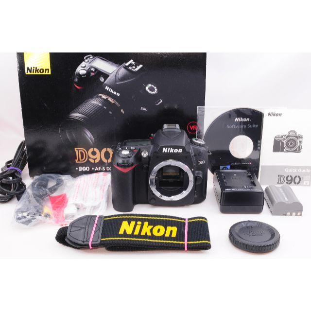 カメラ【新品級】Nikon ニコン D90【ショット数小】