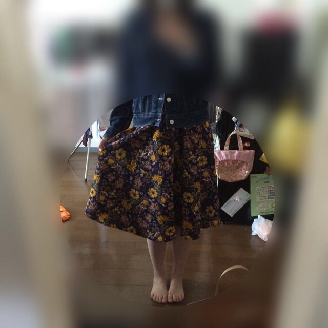 w closet(ダブルクローゼット)のダブルクローゼットのミモレスカート レディースのスカート(ひざ丈スカート)の商品写真