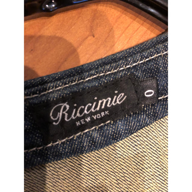 Riccimie New York(リッチミーニューヨーク)のリッチミーニューヨーク デニムジャケット レディースのジャケット/アウター(Gジャン/デニムジャケット)の商品写真