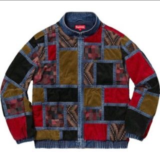 シュプリーム(Supreme)のsupreme corduroy patchwork denim jaket(Gジャン/デニムジャケット)