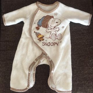 スヌーピー(SNOOPY)のスヌーピー  もこもこ ロンパース(ロンパース)