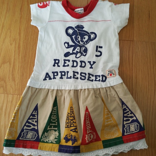 REDDY APPLESEED(レディーアップルシード)のREDDY APPLESEED ワンピース 80サイズ 女の子 キッズ/ベビー/マタニティのベビー服(~85cm)(ワンピース)の商品写真
