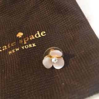 ケイトスペードニューヨーク(kate spade new york)の【専用】ケイトスペード ピアス パンジー 片耳のみ kate spade(ピアス)