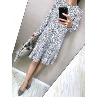 トリーバーチ(Tory Burch)の【Estrela様 専用】トリーバーチ♡サイズS ピマコットンワンピース♪(ひざ丈ワンピース)