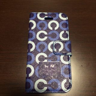 コーチ(COACH)のCOACH iPhone5ケース 手帳型(モバイルケース/カバー)