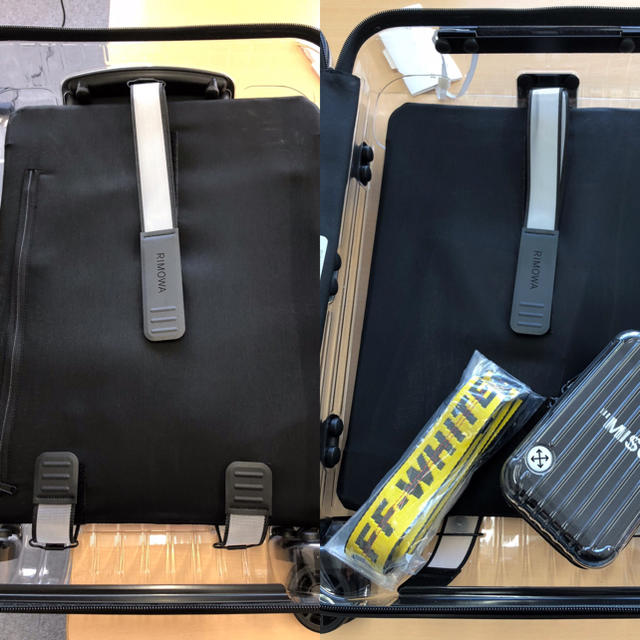 OFF-WHITE(オフホワイト)の週末限定リモワ オフホワイト rimowa offwhite off-white メンズのバッグ(トラベルバッグ/スーツケース)の商品写真