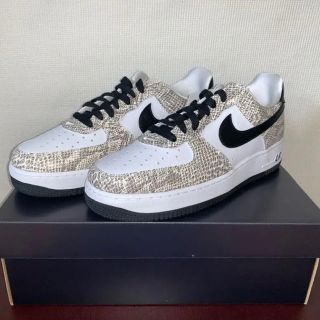 ナイキ(NIKE)のNIKE AIR FORCE1 ココアスネーク 白蛇 26.0cm(スニーカー)