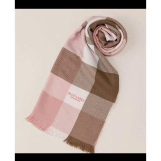 バーバリーブルーレーベル(BURBERRY BLUE LABEL)のブロックチェックストール ブルーレーベルクレストブリッジ(マフラー/ショール)