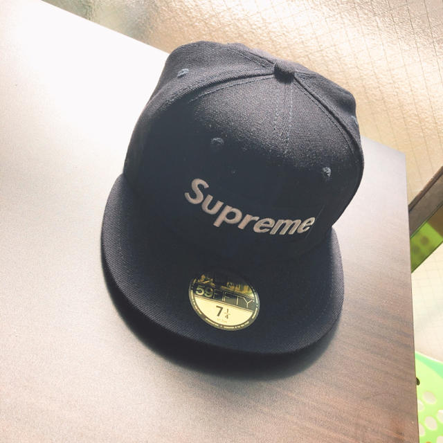 キャップSupreme boxlogo cap playboy コラボ 7 1/4