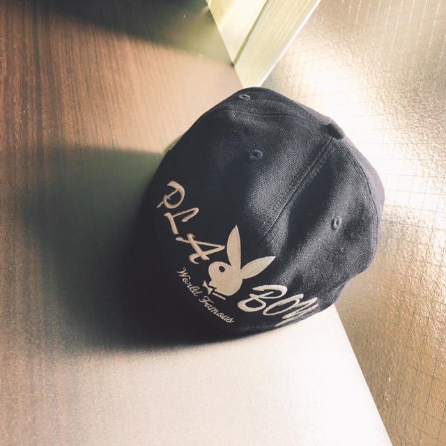 Supreme boxlogo cap playboy コラボ 7 1/4