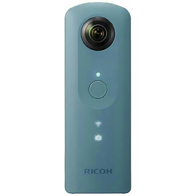 RICOH360度カメラTHETA SC シータ(ブルー) 全天球カメラスマホ/家電/カメラ