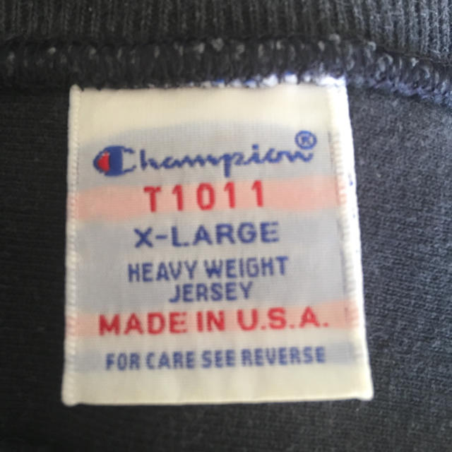 Champion(チャンピオン)のチャンピオン ヘビーウェイト アメフト T1011 XL メンズのトップス(スウェット)の商品写真