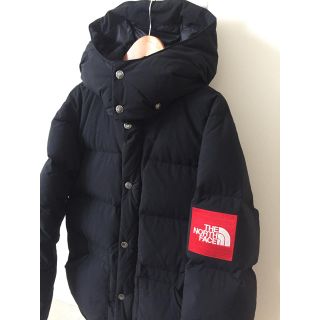 ザノースフェイス(THE NORTH FACE)のTHE NORTH FACE キャンプシエラショート 赤ボックスロゴ(ダウンジャケット)