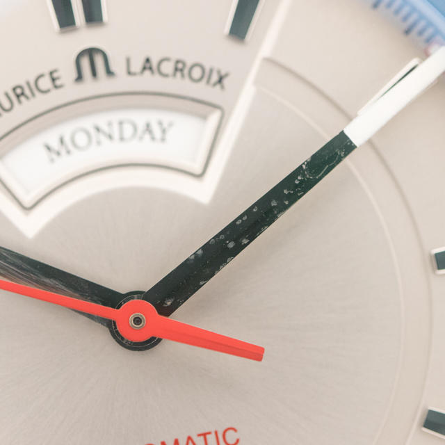 MAURICE LACROIX(モーリスラクロア)の難あり未使用品 モーリスラクロア PT6158 ポントスデイデイト メンズ腕時計 メンズの時計(腕時計(アナログ))の商品写真