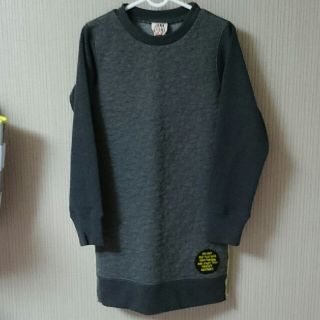 ジャンクストアー(JUNK STORE)のfk様専用 新品 JUNK STORE スエットワンピース 120 星  (ワンピース)