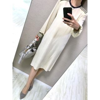 ロベルタディカメリーノ(ROBERTA DI CAMERINO)の【美品】定価23,000円♡ロベルタディカメリーノ♡サイズ40 ニットワンピース(ひざ丈ワンピース)