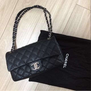 シャネル(CHANEL)の正規品 美品 シャネル キャビアスキン ショルダー(ショルダーバッグ)