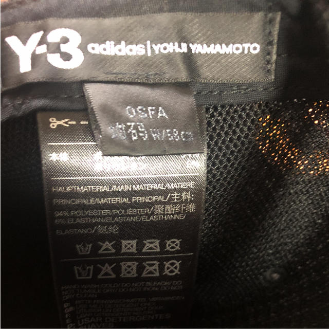 Y-3(ワイスリー)のy-3 トラッカーキャップ(ブラック) メンズの帽子(キャップ)の商品写真