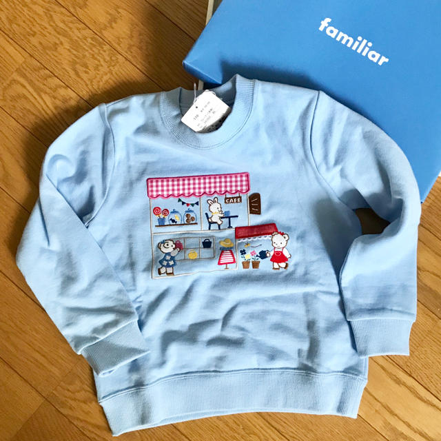 familiar - 新品タグ付き ファミリア トレーナー 110の通販 by kumi's ...