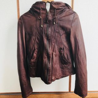 goa(ライダースジャケット ・ ブラウン/茶色系)のフリマ goa(ライダースジャケット ・ ブラウン/茶色系)のフリマ
