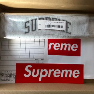 シュプリーム(Supreme)のNew Era® Sequin Arc Logo Headband 白 (その他)