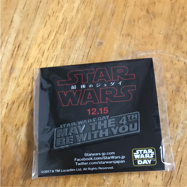 スターウォーズ ピンバッジ エンタメ/ホビーのコレクション(ノベルティグッズ)の商品写真